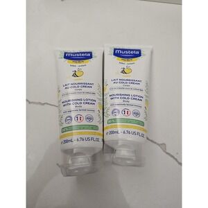 Mustela Nourishing Body Lotion With Cold Cream For Dry Skin  200ml 6.76 oz x 2